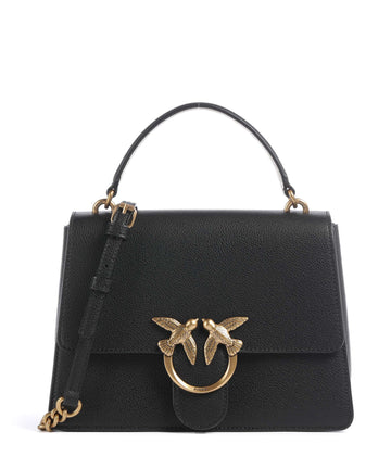 Pinko Love One Classic Håndtaske nero/beige/antique gold