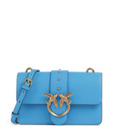 Pinko Love One Mini Crossover taske azzurro dresda/antique gold