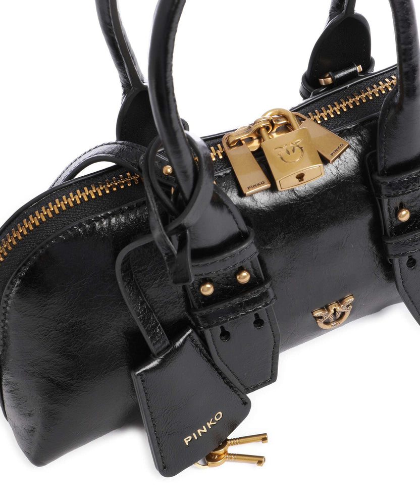 Pinko Bowling Horizontal Handbag nero/antique gold