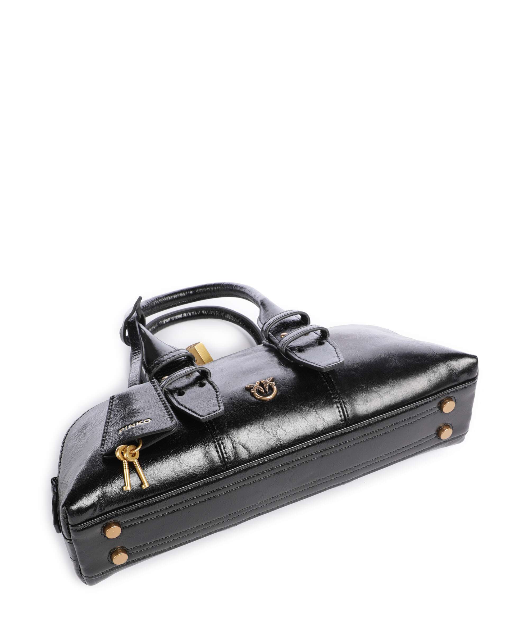 Pinko Bowling Horizontal Handbag nero/antique gold