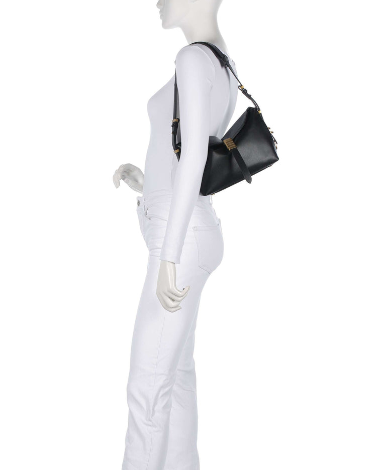 Pinko Saddle Baguette Mini Shoulder bag nero/antique gold