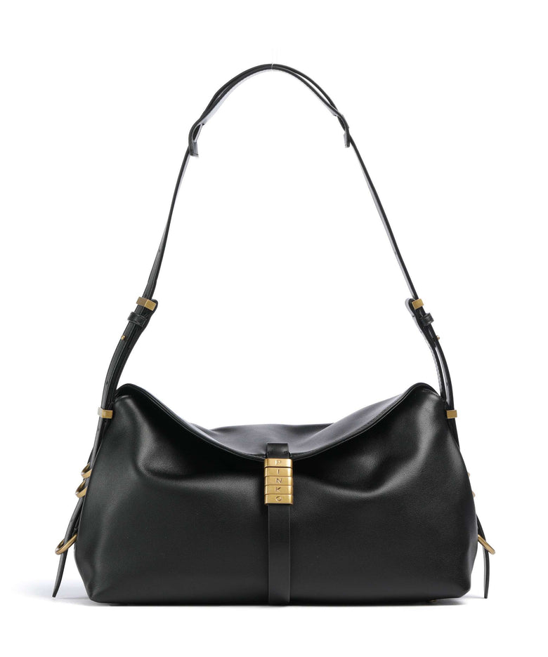 Pinko Saddle Shoulder bag nero/antique gold