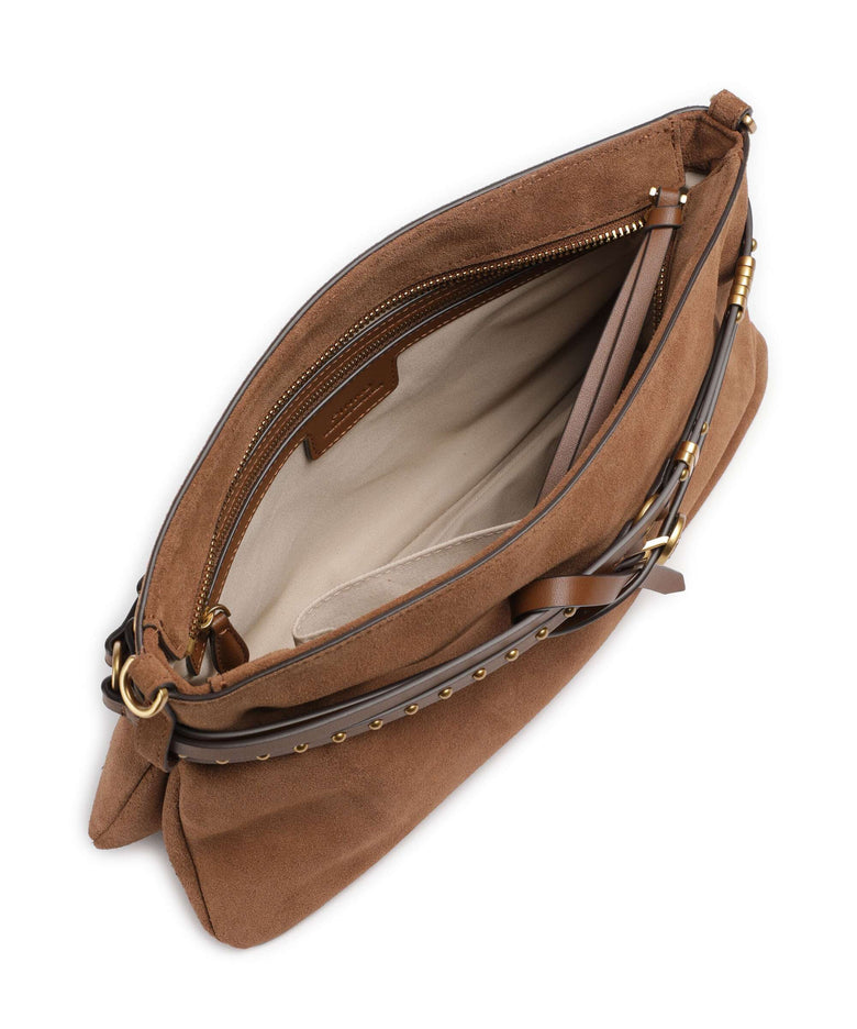 Pinko Belt Classic Shoulder bag marrone/leone/antique gold