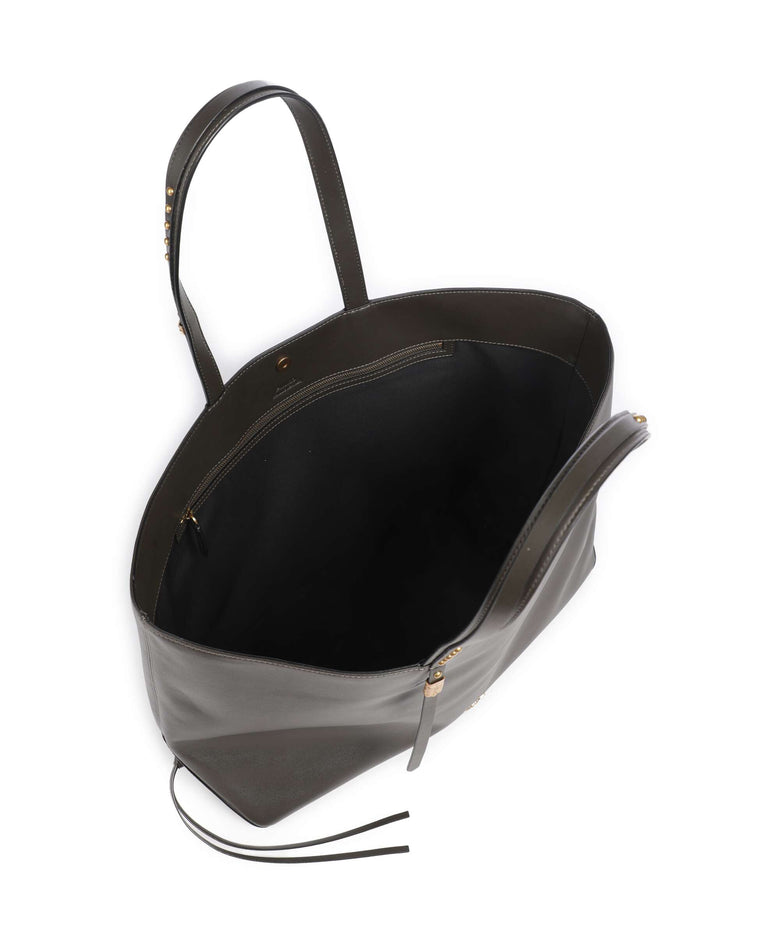 Pinko Tote bag verde fango/antique gold