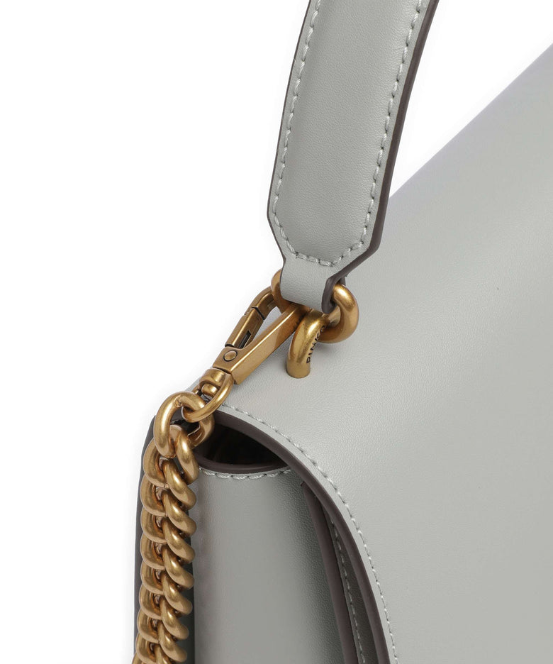 Pinko Love One Classic Handbag grigio perla/antique gold