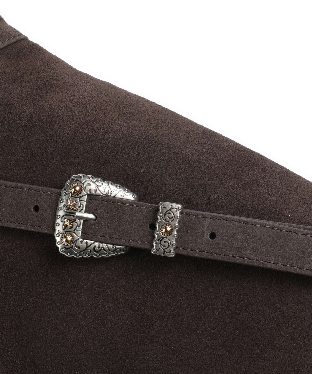 Pinko Belt bag marrone/chicco di caffe/old silver