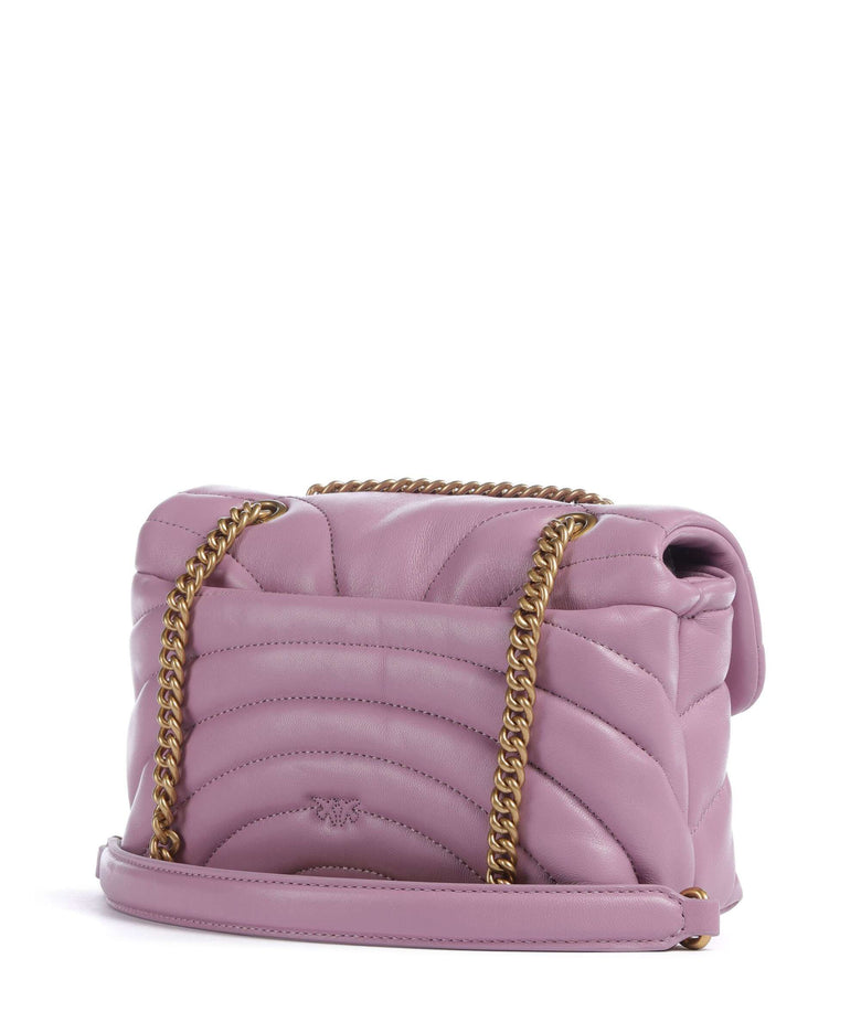 Pinko Love Puff Mini Shoulder bag lilla/antique gold