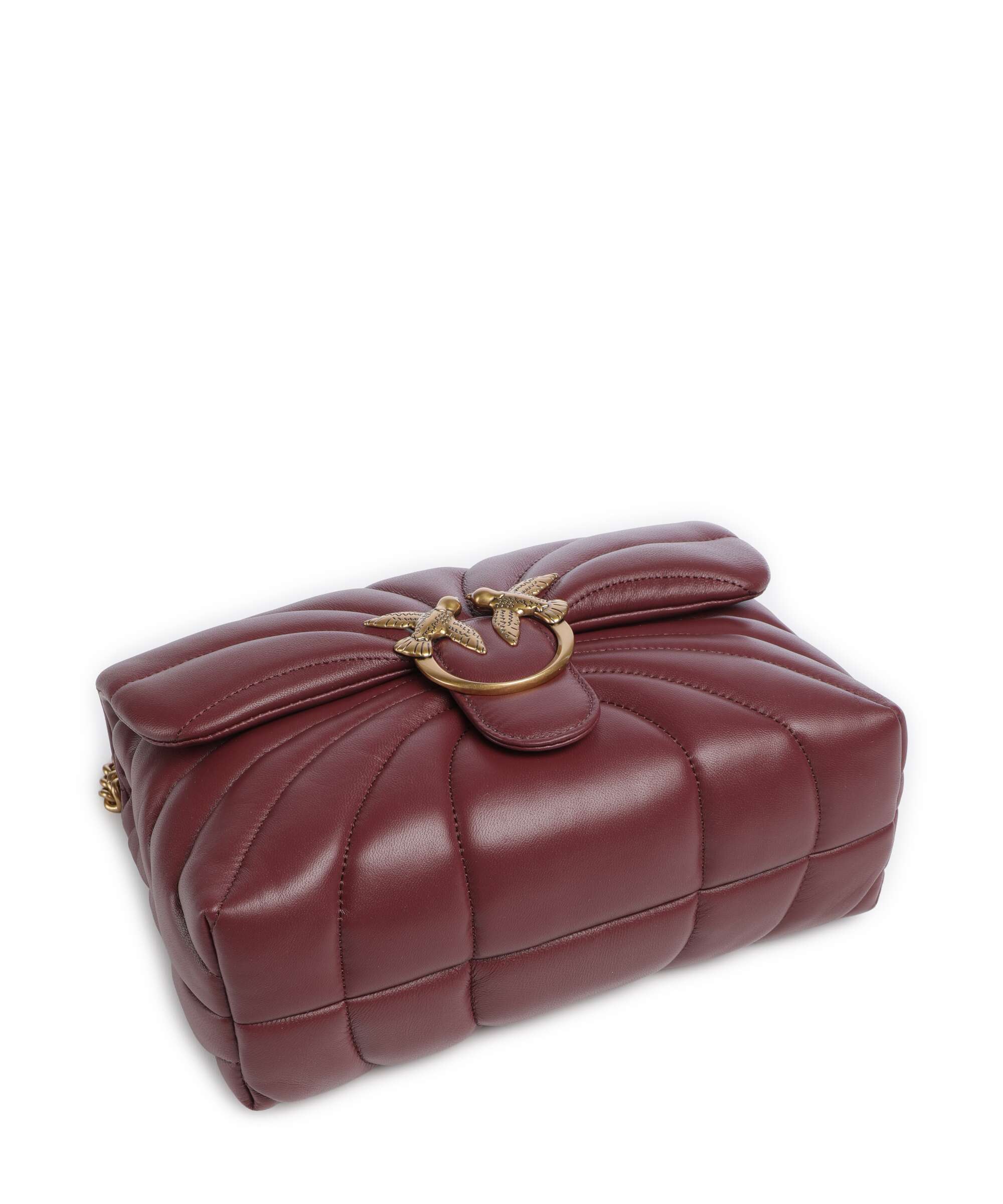Pinko Love Puff Classic Shoulder bag ribes intenso/antique gold