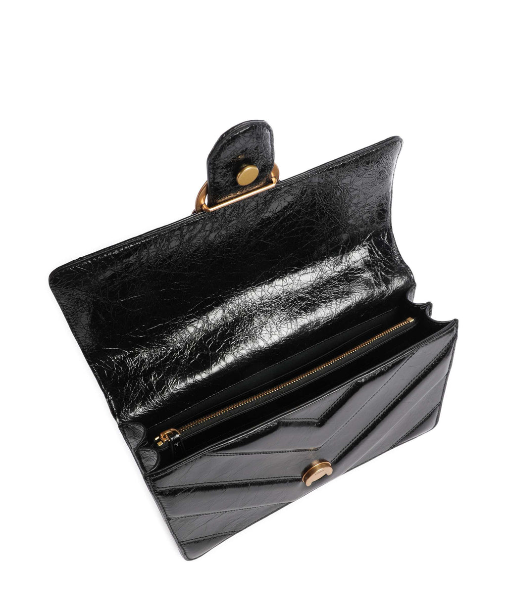 Pinko Love One Classic Shoulder bag nero/antique gold