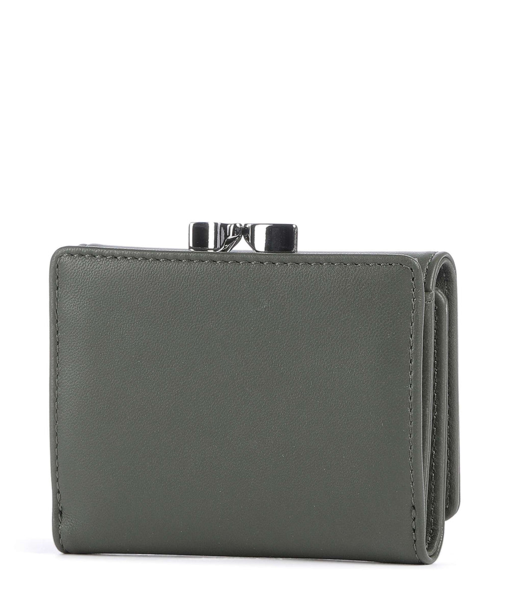 Vivienne Westwood Frame Nappa Small Wallet green