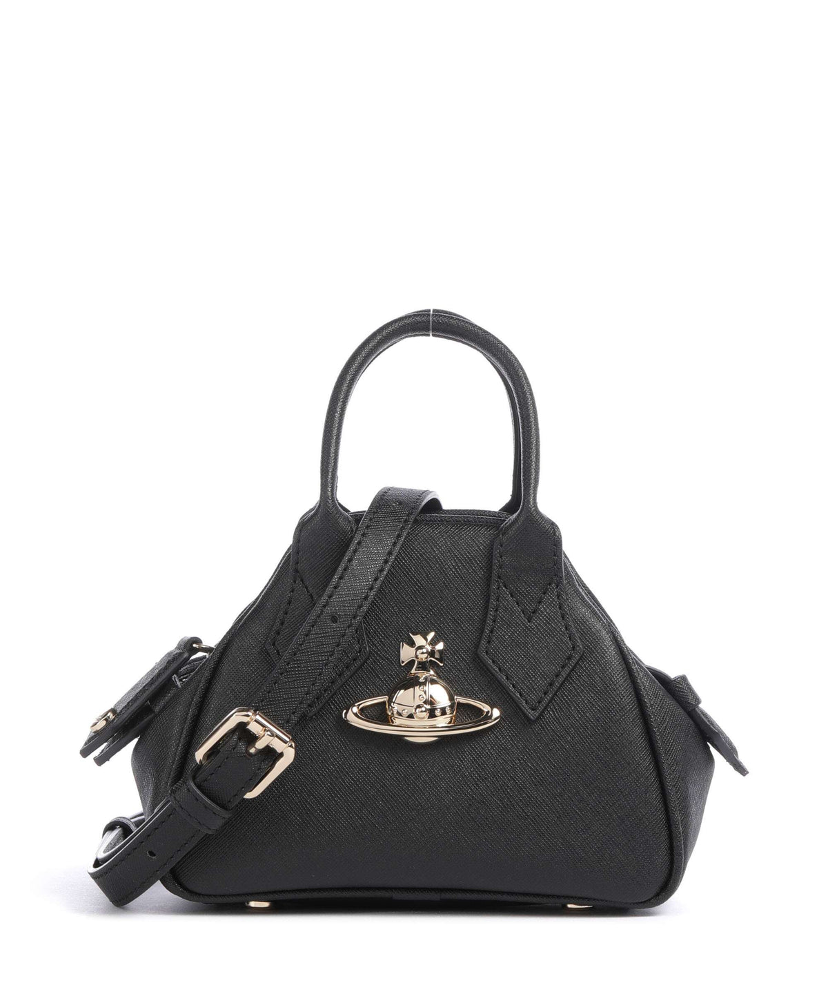 Vivienne Westwood Yasmine Saffiano Mini Crossbody bag black