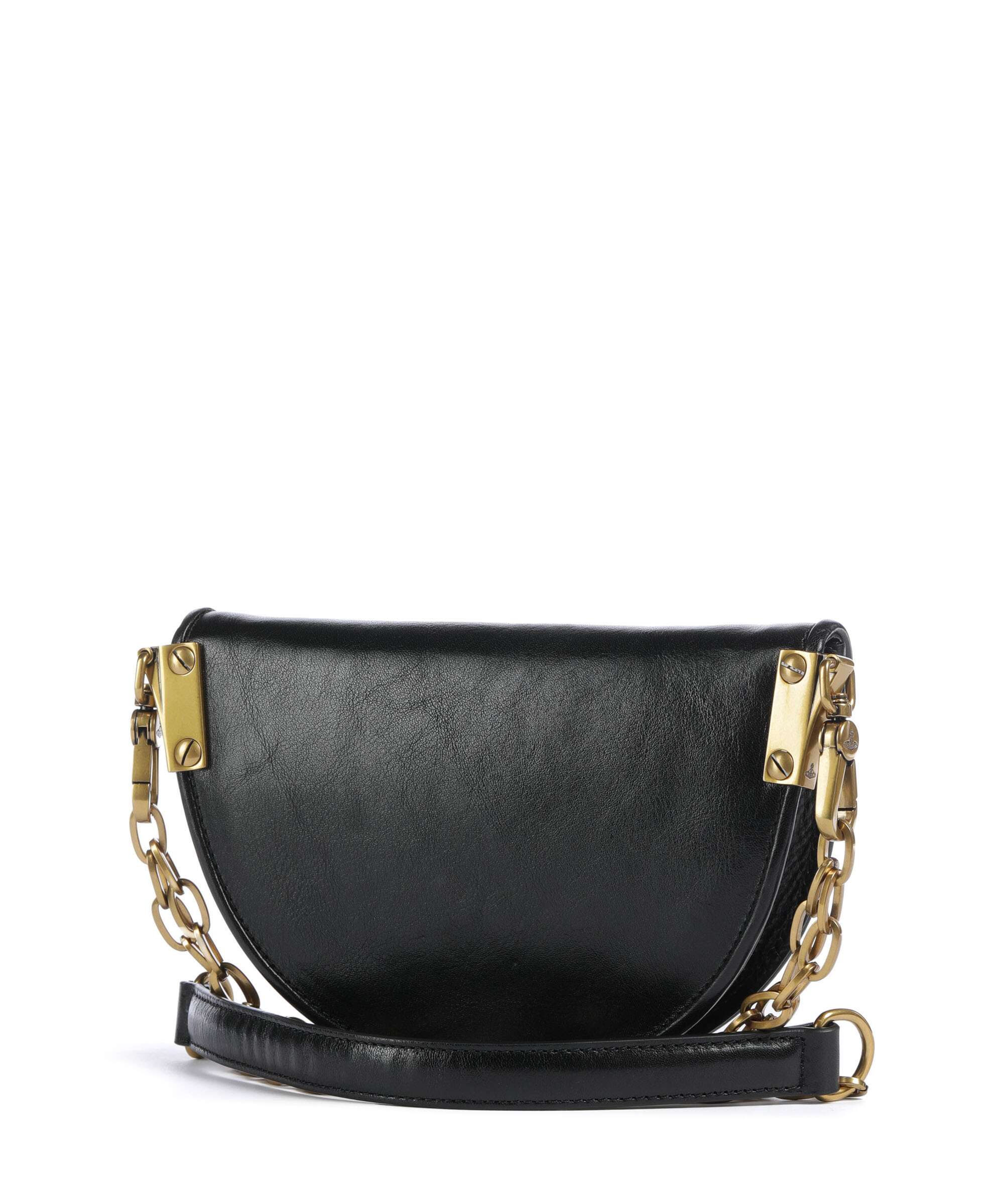 Vivienne Westwood Bonnie Polished Crossbody bag black