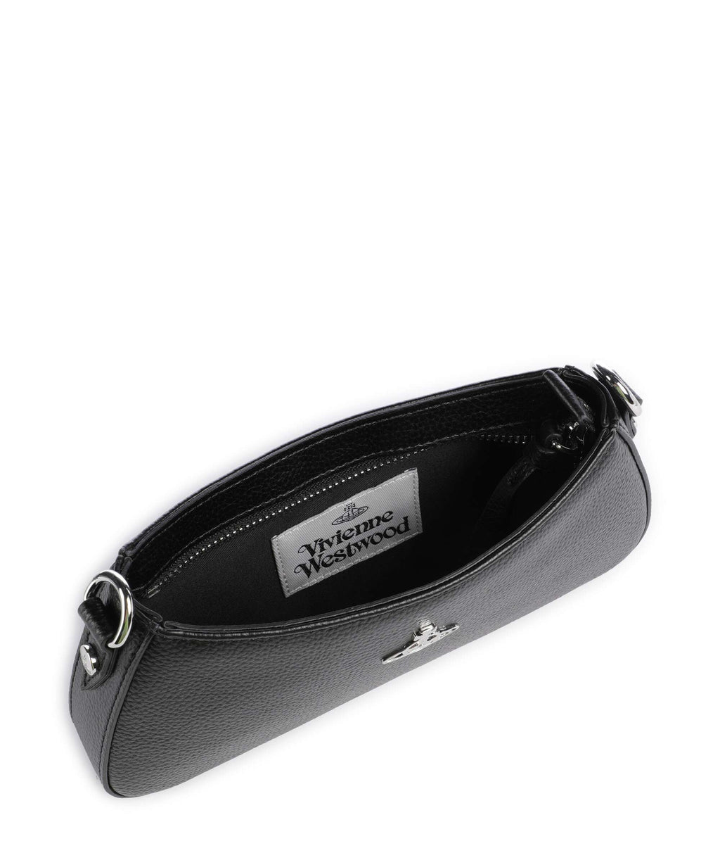 Vivienne Westwood Tasha Grain Shoulder bag black