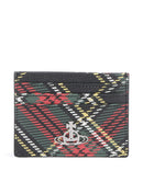 Vivienne Westwood Saffiano Printed Kortholder chelsea tartan