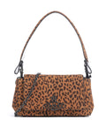 Vivienne Westwood Hazel Suede Printed Medium Shoulder bag leopard