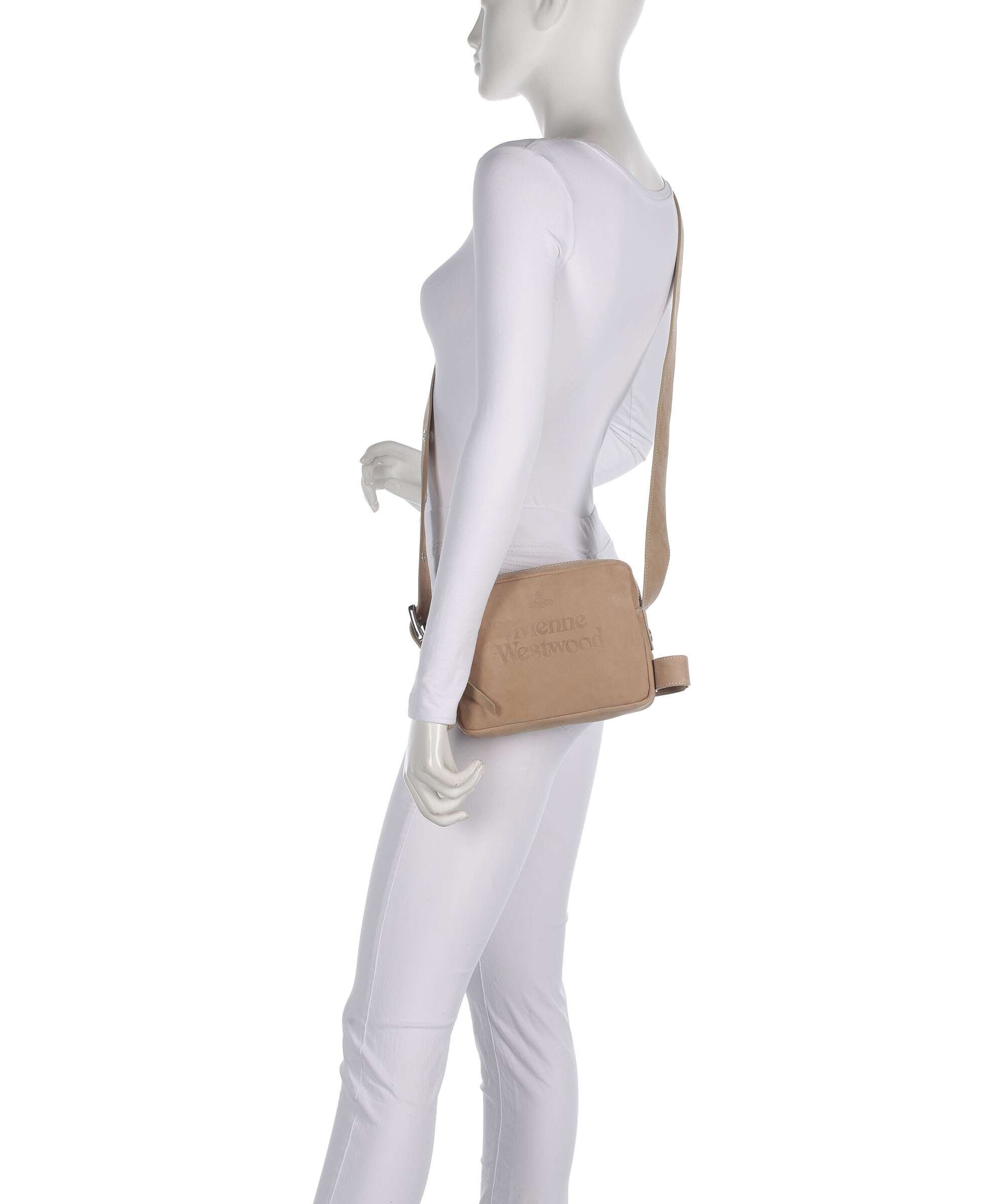 Vivienne Westwood Carrie Crossbody bag beige