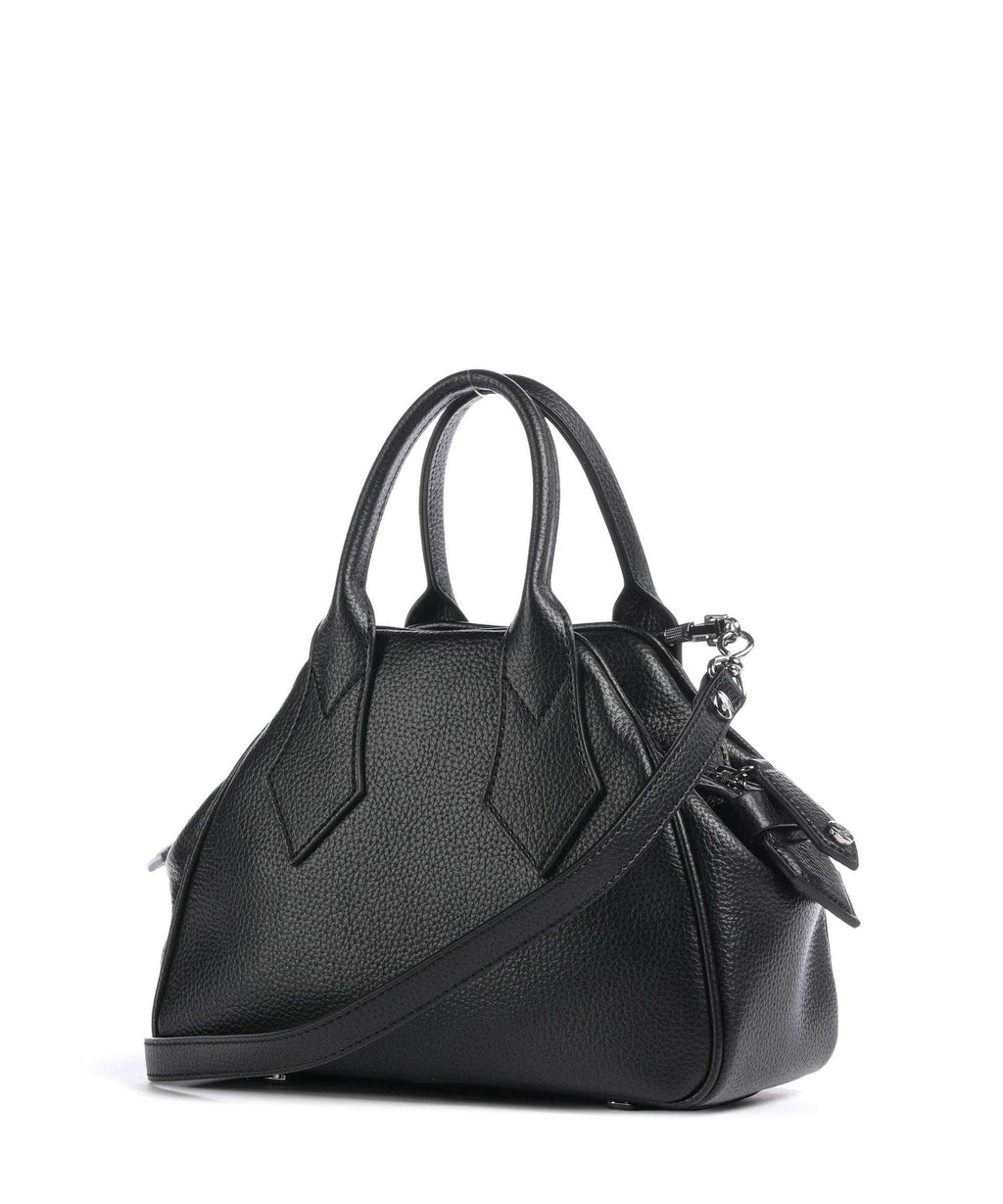 Vivienne Westwood Yasmine Grain Small Handbag black