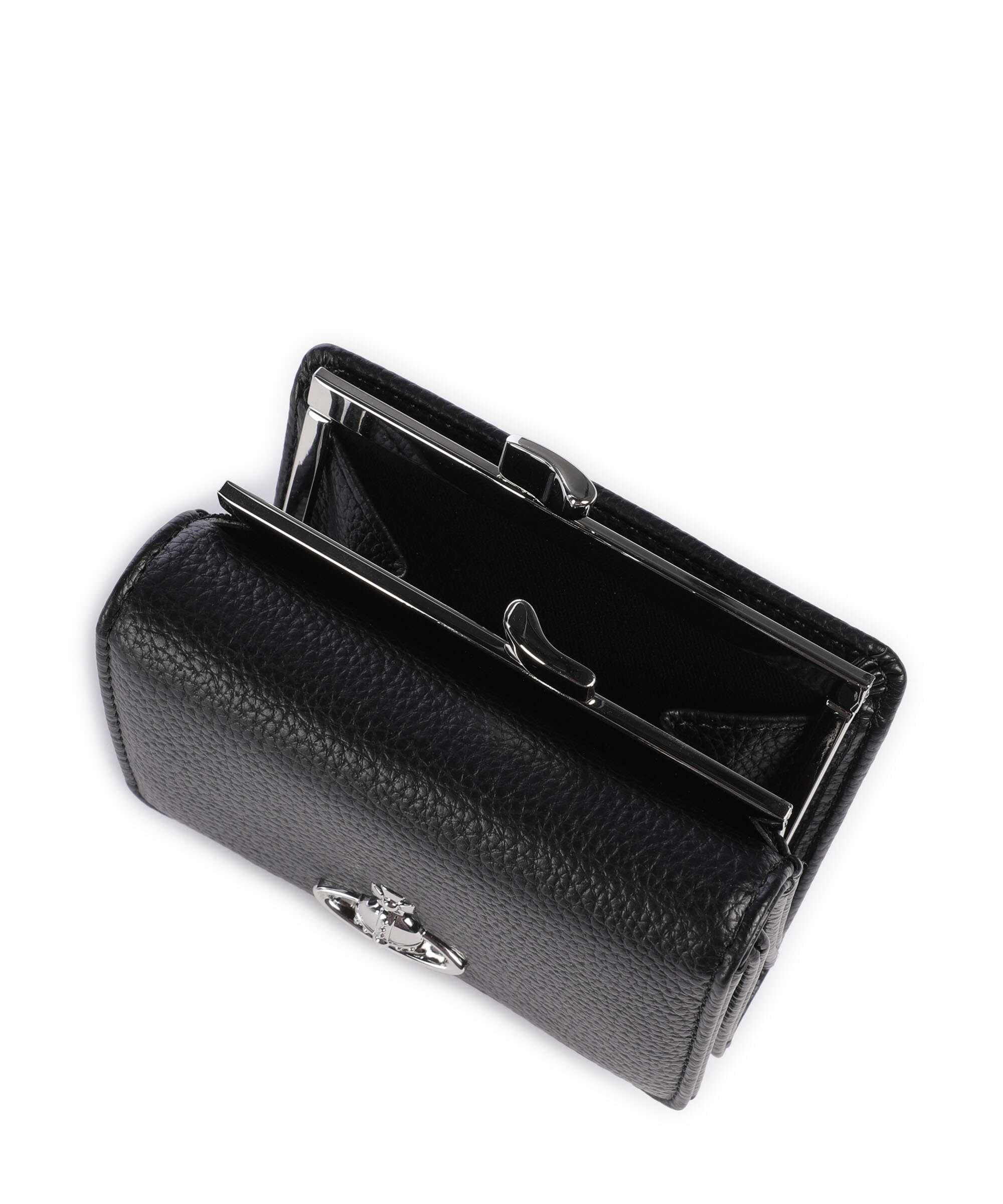 Vivienne Westwood Frame Grain Small Wallet black