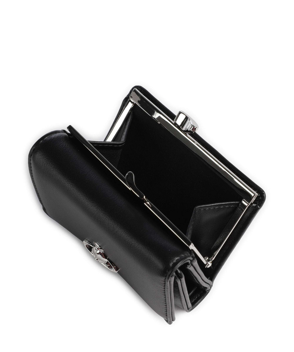 Vivienne Westwood Frame Smooth Small Wallet black