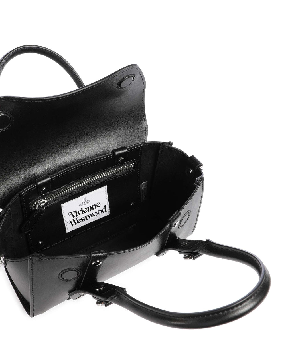 Vivienne Westwood Bettina Smooth Mini Handbag black
