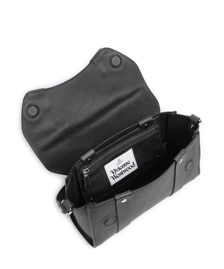 Vivienne Westwood Kimmy Distressed Crossbody bag off black