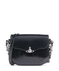 Vivienne Westwood Hunter Naplak Shoulder bag black