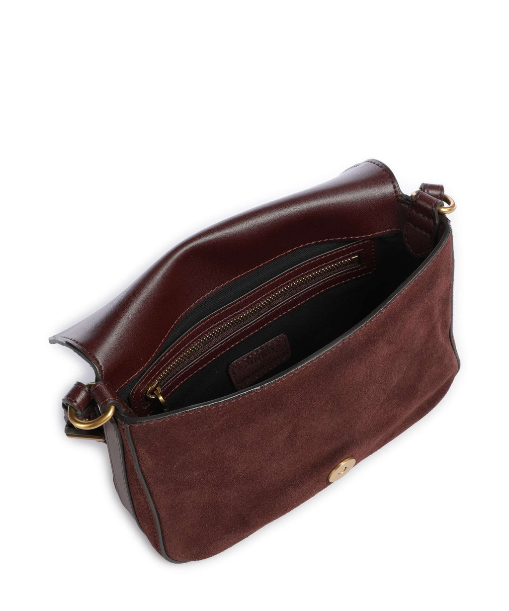 Pinko Love Classic Crossbody bag burgundy/gold