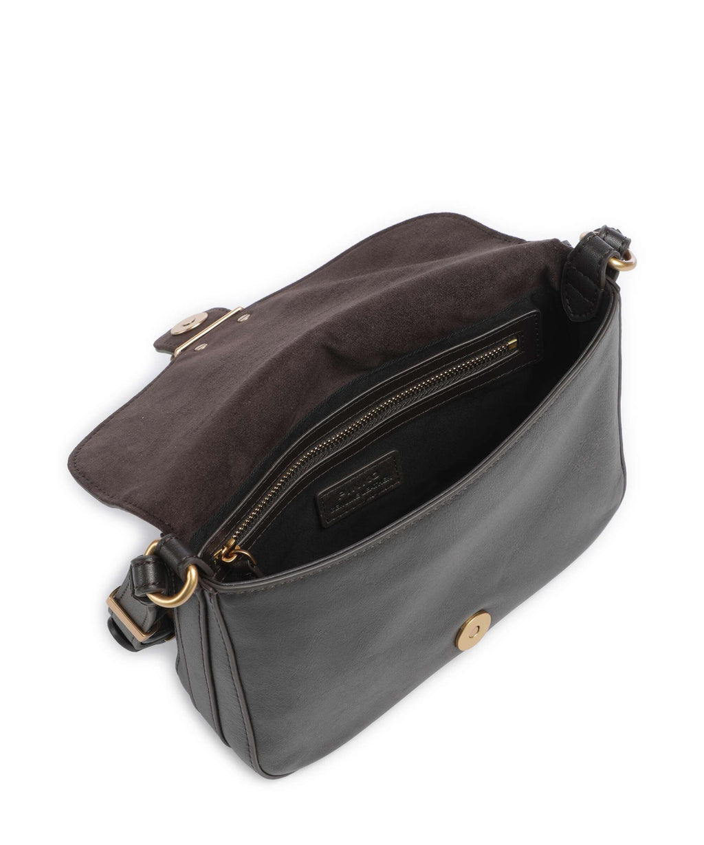 Pinko Love Mini Shoulder bag dark brown/gold