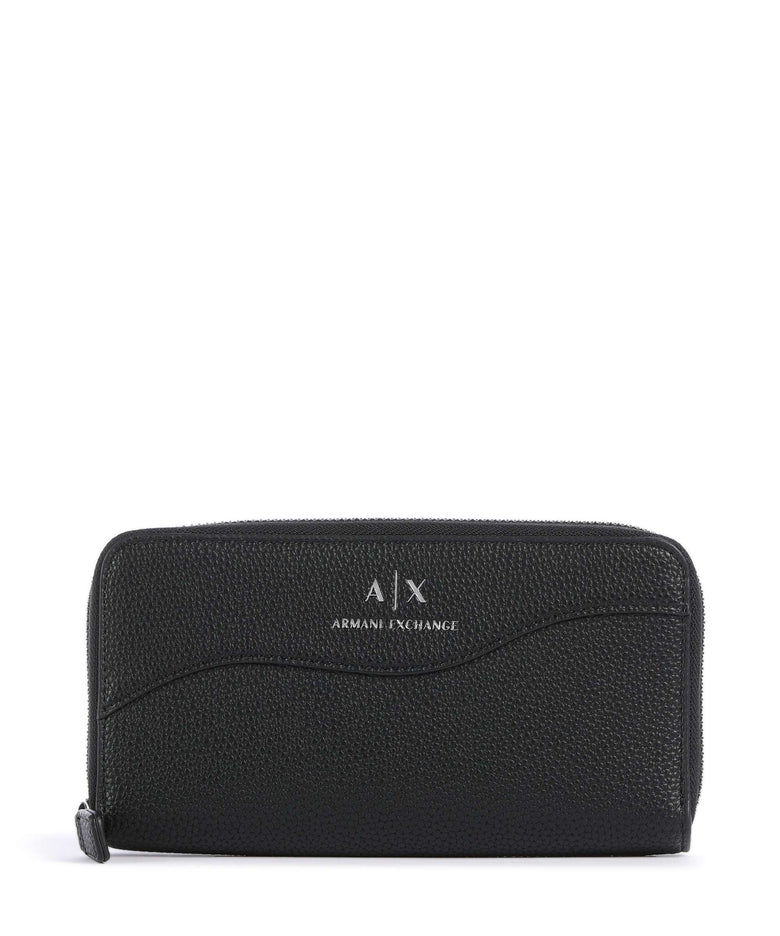 Armani Exchange Wave Wallet nero