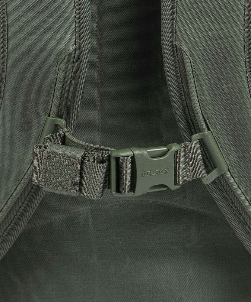 Filson Cordura Nylon Surveyor Pullmann Pack Backpack bag service green