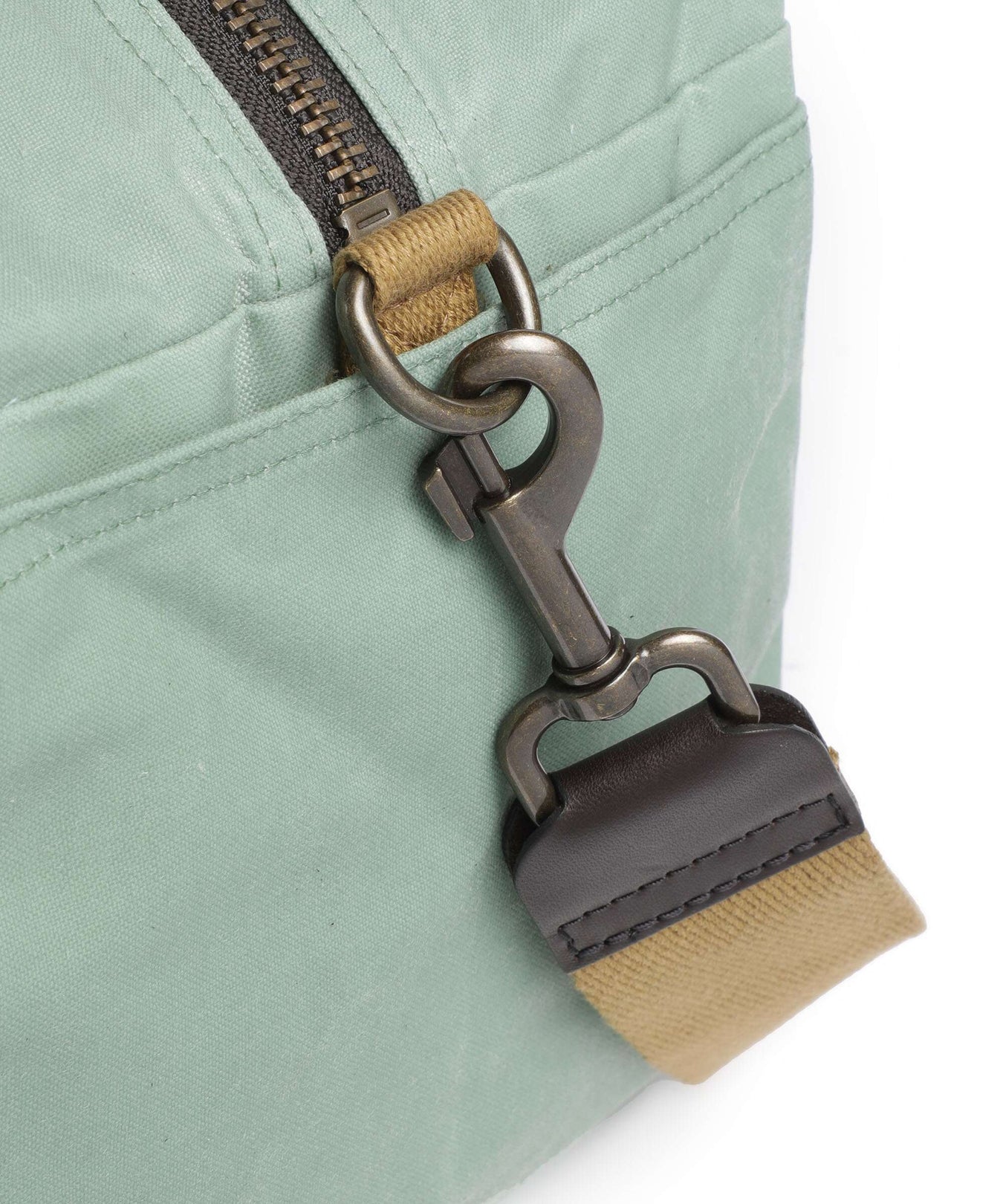 Filson Tin Cloth Weekend bag granite green