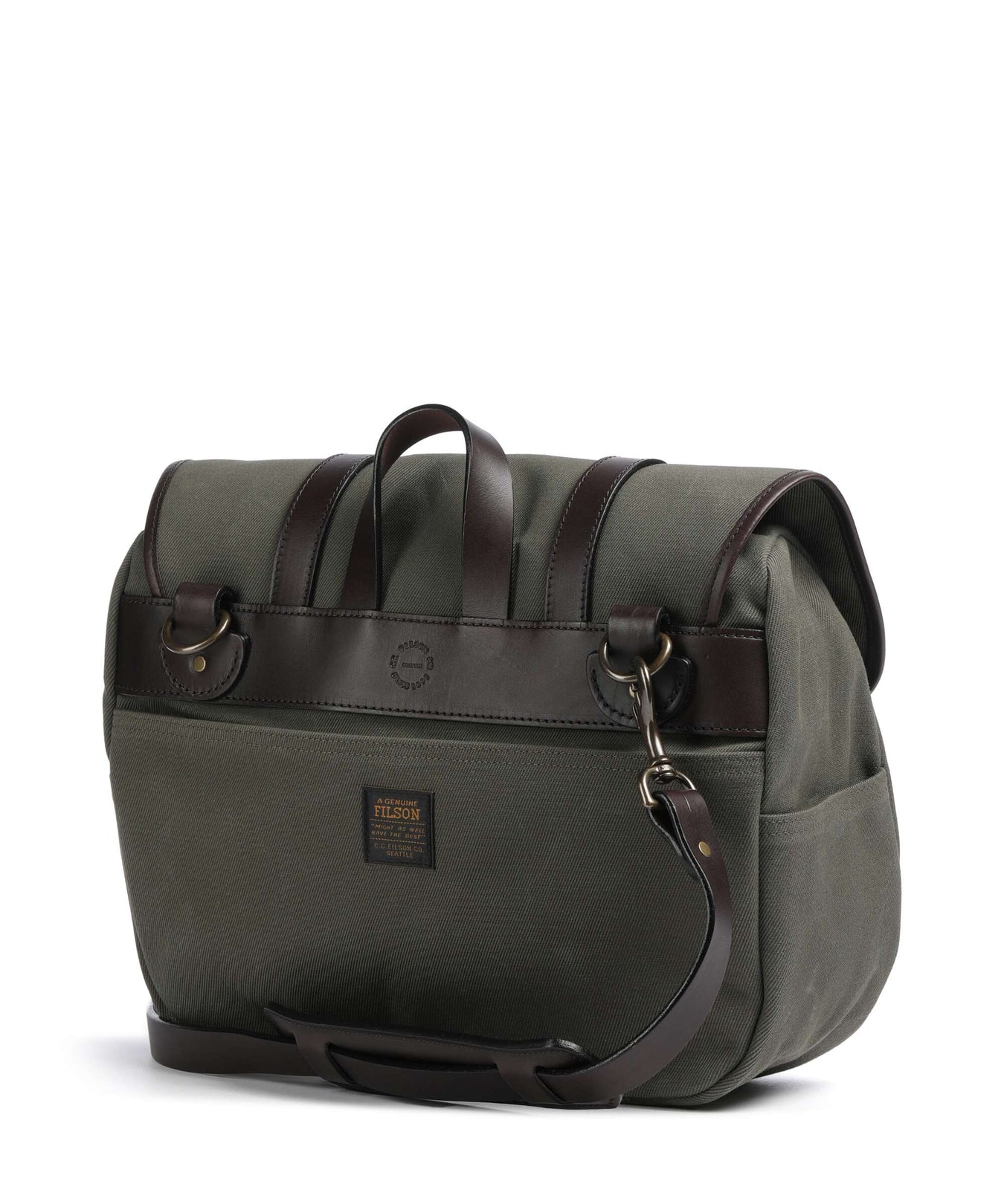 Filson Luggage Twill Messenger bag otter green