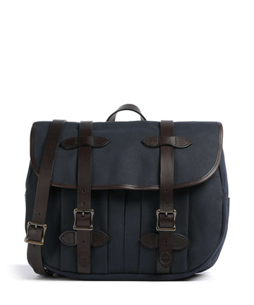 Filson Luggage Twill Messenger taske navy