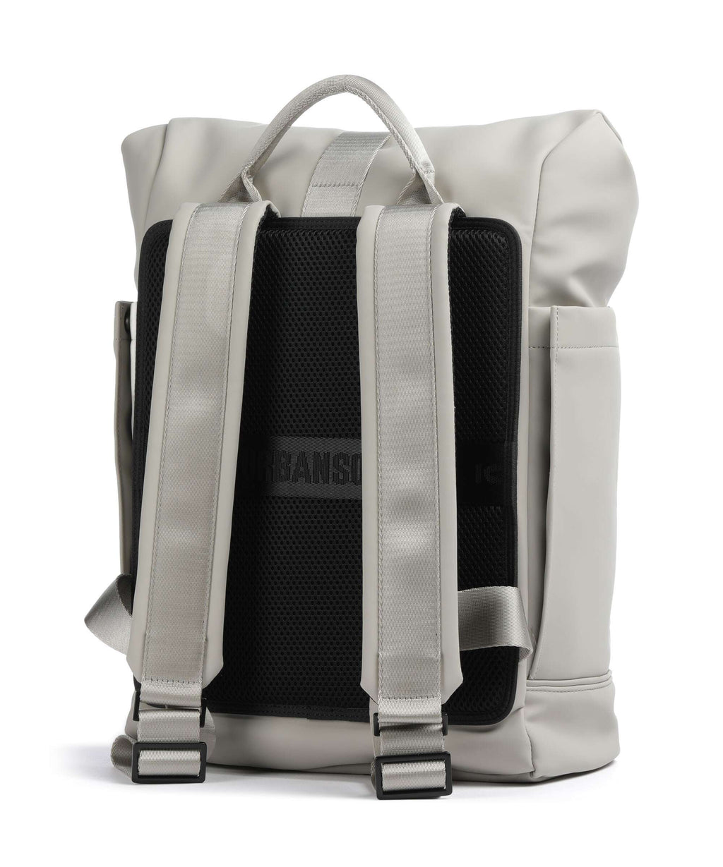 The Urban Society Rolltop backpack light grey