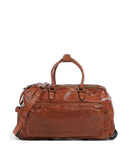 Campomaggi Travel bag with wheels cognac
