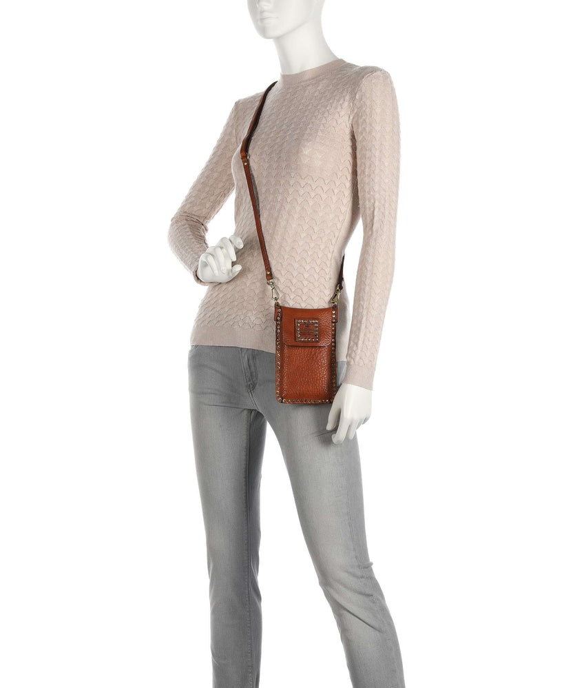 Campomaggi Phone bag cognac