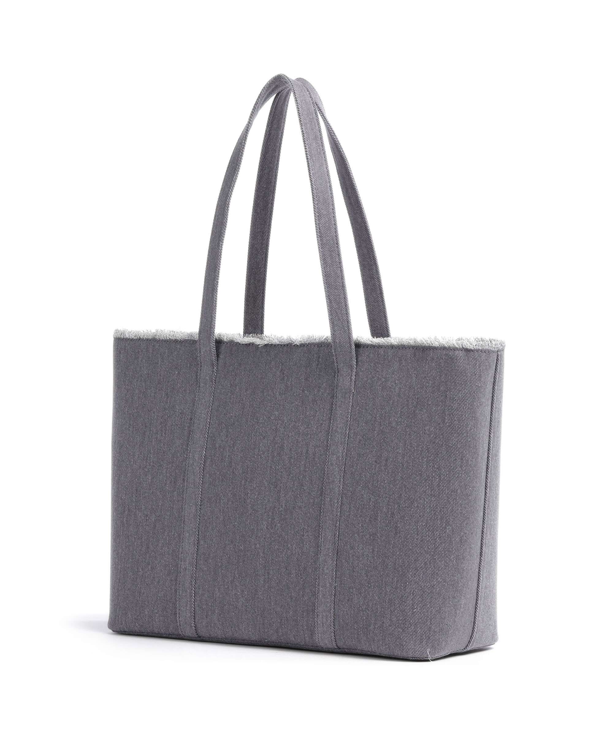 Love Moschino Denim Icon Tote bag light blue