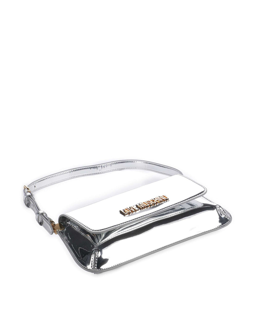 Love Moschino Smart Daily Shoulder bag silver