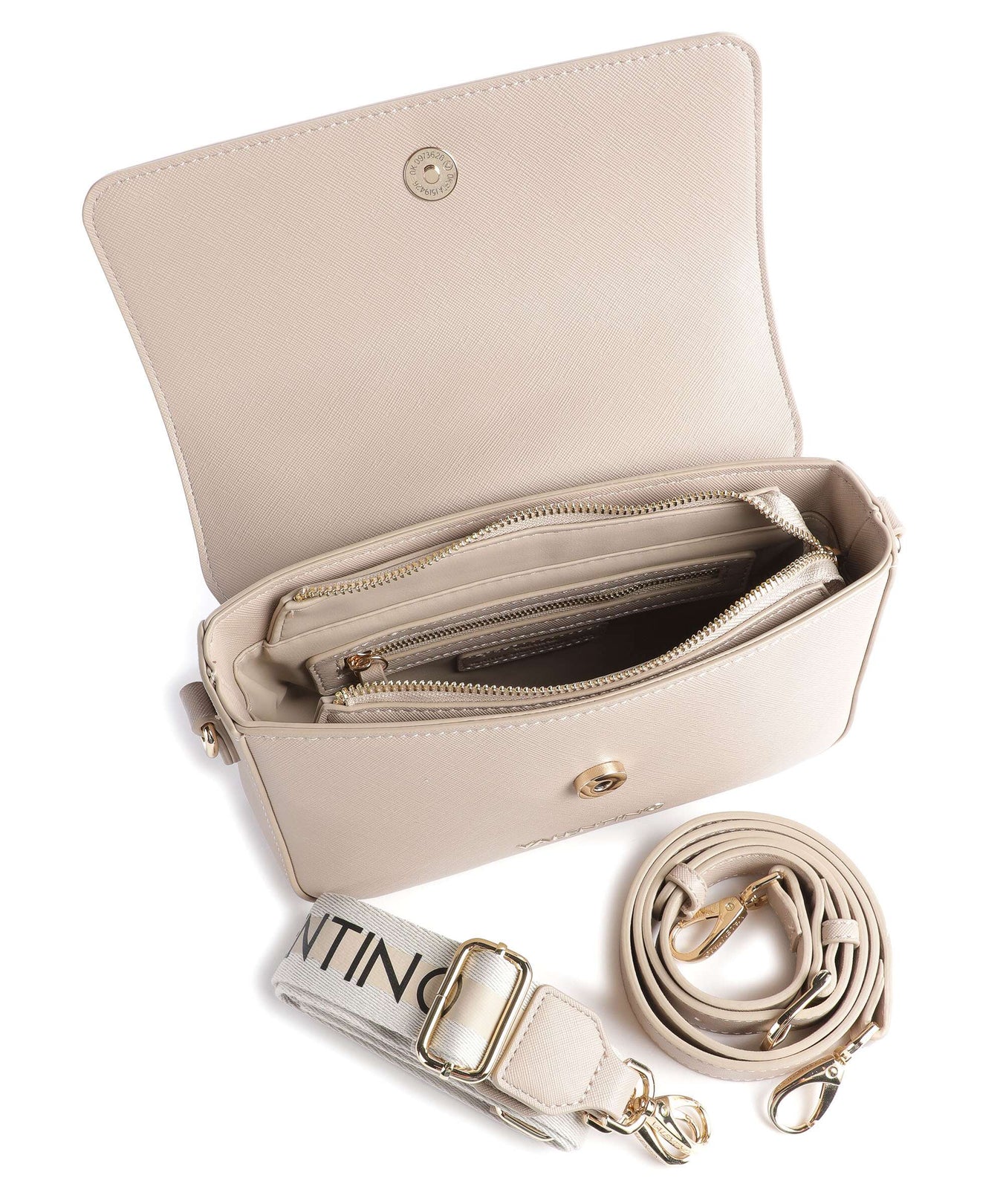 Valentino Bags Zero Re Crossbody bag beige