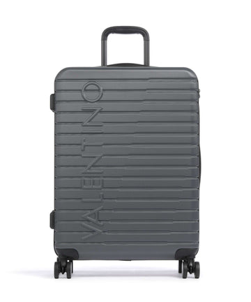 Valentino Bags Mercury Kuffert med 4 hjul gunmetal
