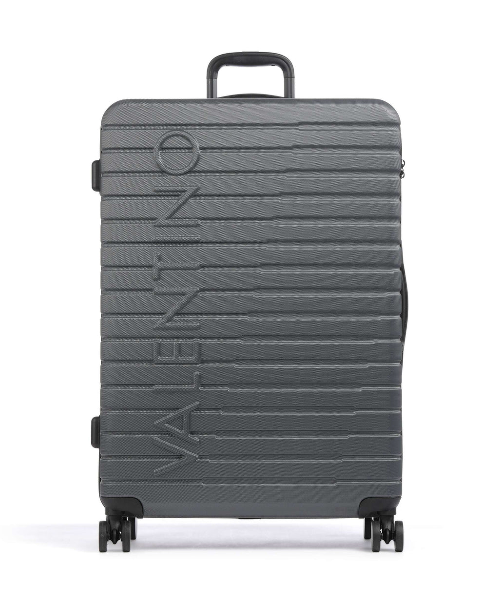 Valentino Bags Mercury Spinner (4 wheels) gunmetal