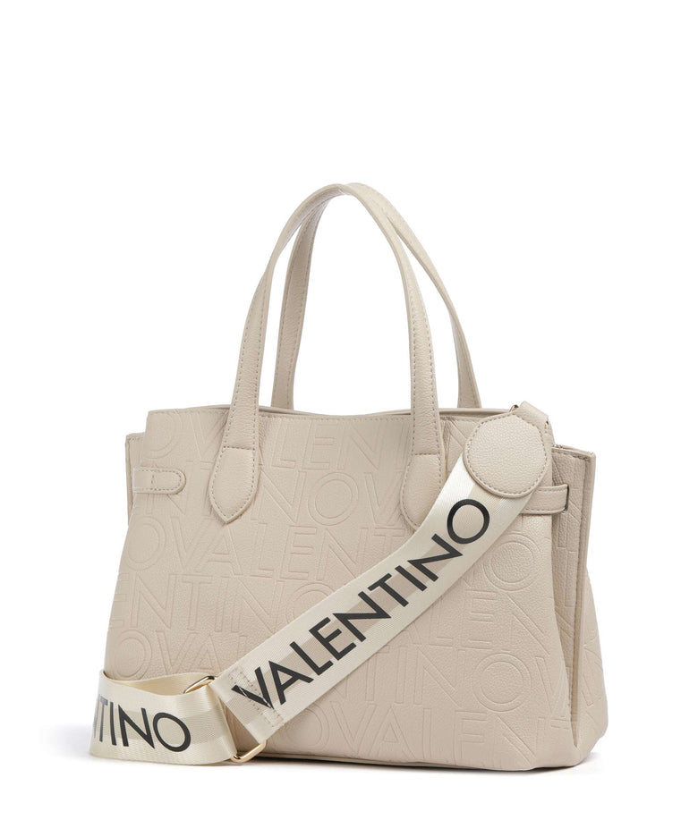 Valentino Bags Pansy Handbag ecru