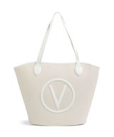 Valentino Bags Covent Shopper taske natur/bianco