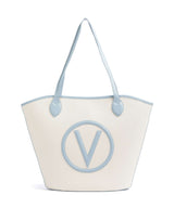 Valentino Bags Covent Shopper taske natur/azzurro