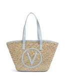 Valentino Bags Samuela Shopper taske natur/azzurro