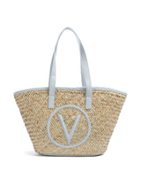 Valentino Bags Samuela Shopper taske natur/azzurro