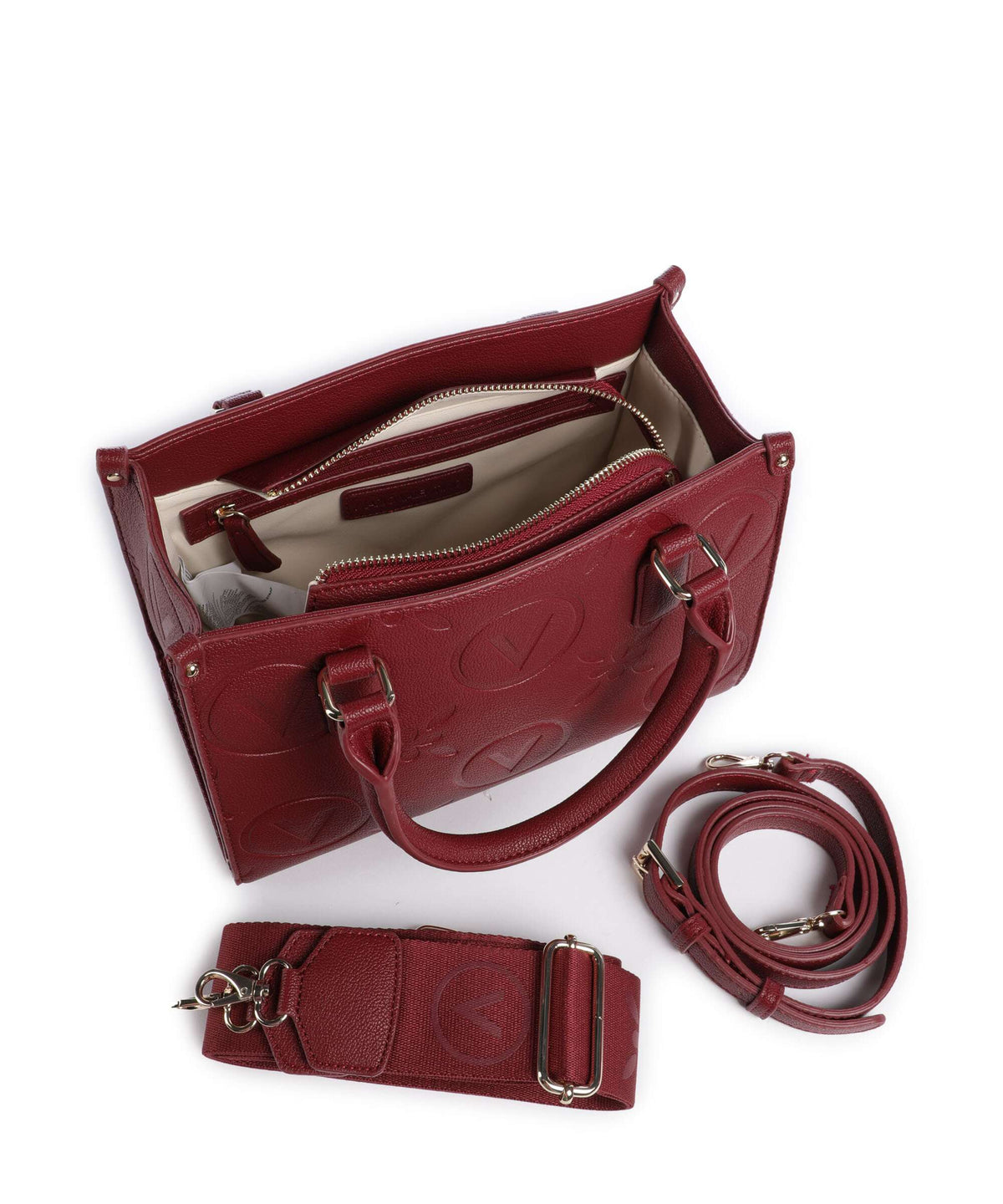 Valentino Bags Samba Re Handbag rosso scuro