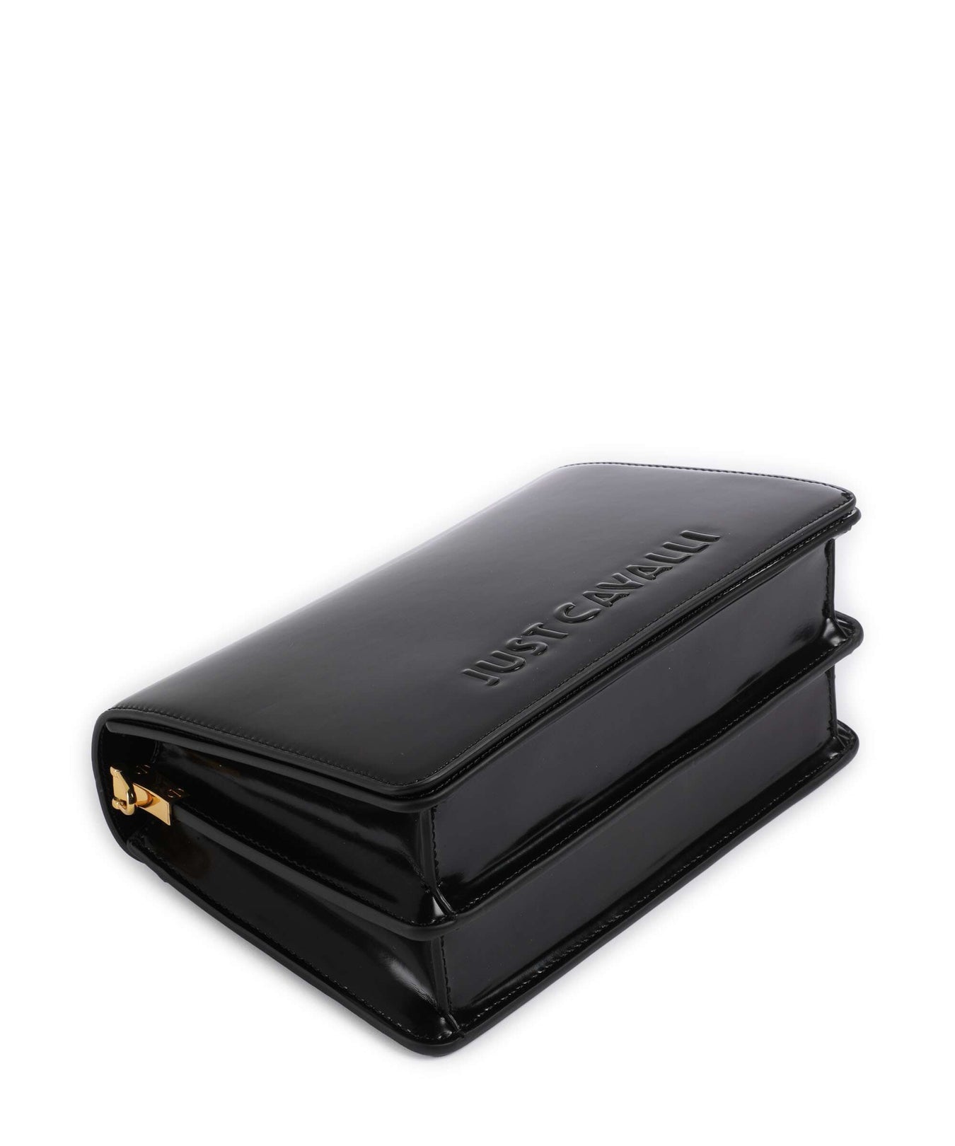 Just Cavalli Chain Foulard Shoulder bag black