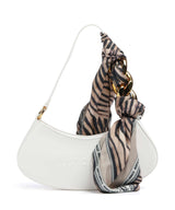Just Cavalli Chain Foulard Skuldertaske white