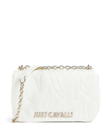 Just Cavalli Quilted Zebra Skuldertaske white